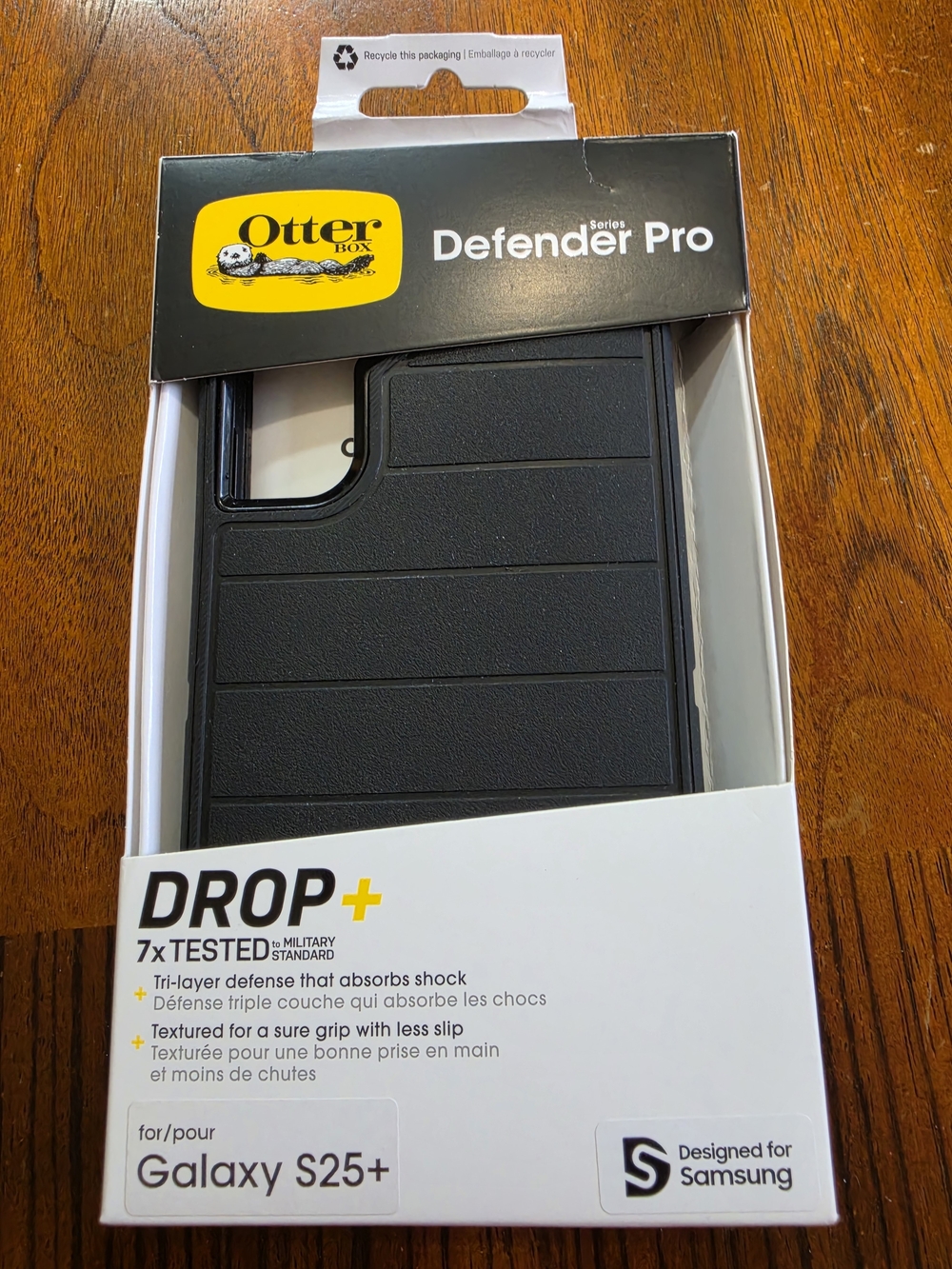 OtterBox Defender Pro Case for Samsung Galaxy S25+ - Black